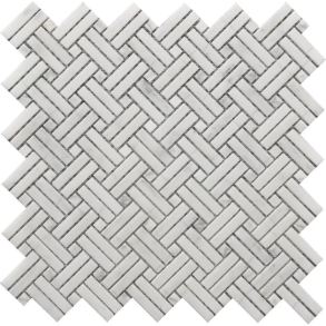 Crossed Basket Weave - stone tile